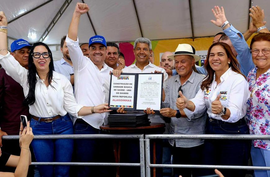 Alagoinhas recebe pacote de obras e investimentos do Governo da Bahia