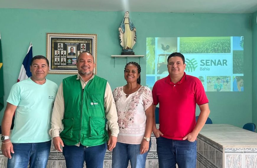 Vereador Jair Menezes promove curso de retroescavadeira para jovens de Pedrão com apoio da Prefeitura