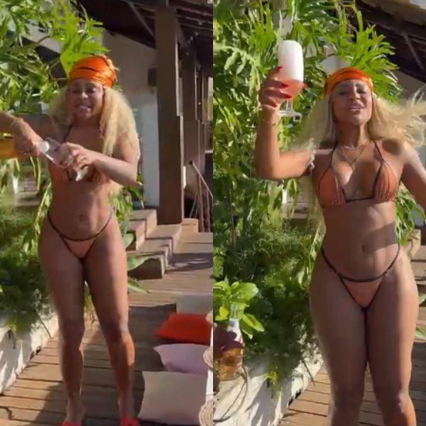 Cariúcha celebra aniversário com champanhe e brinda ao PIX e aos “bebezinhos”