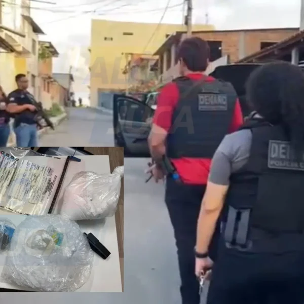 Casal é preso em operação contra o tráfico de drogas na Região Metropolitana de Salvador