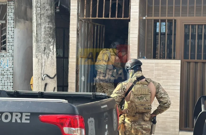 CERCO FECHADO: gerente do tráfico em São Cristóvão é preso após manter mulher e bebê reféns; saiba os detalhes
