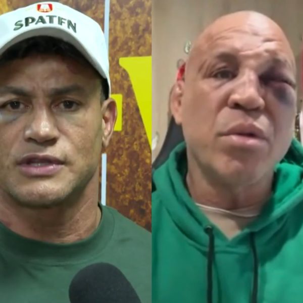 Popó pede desculpas a Wanderlei após pancadaria, mas caso vai parar na Justiça