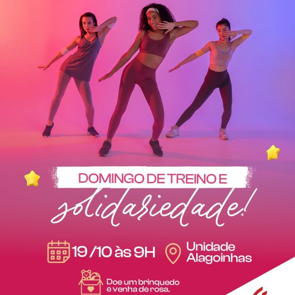 Academia Gold Alagoinhas realiza, no próximo domingo, um aulão beneficente