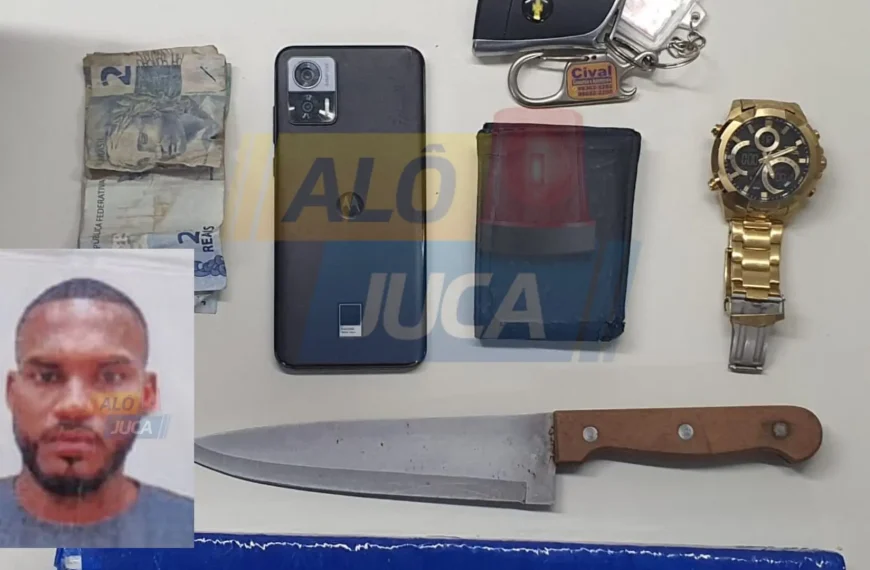 FUGA FRUSTRADA: traficante é capturado pelo BPChoque na Aliomar Baleeiro nesta segunda-feira (27)