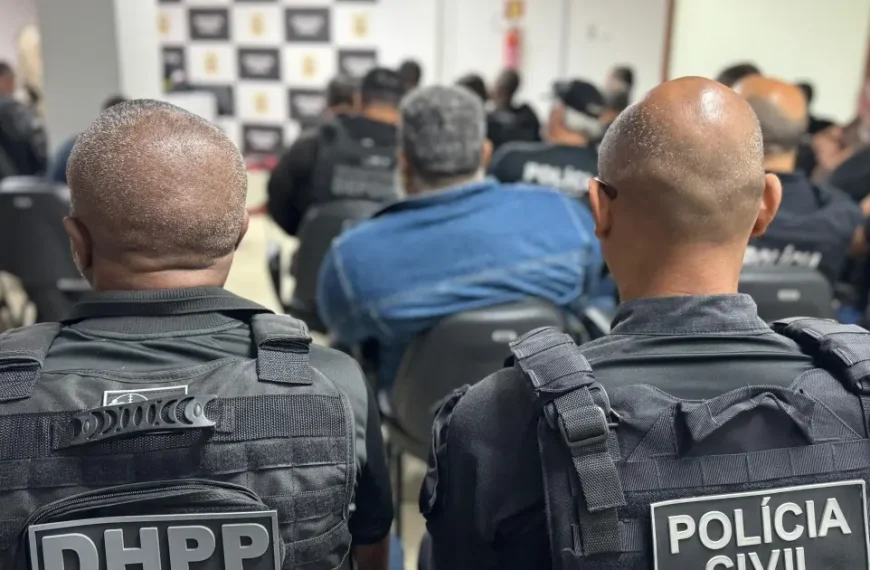 Polícia Civil compõe ação integrada contra crimes violentos na Bahia