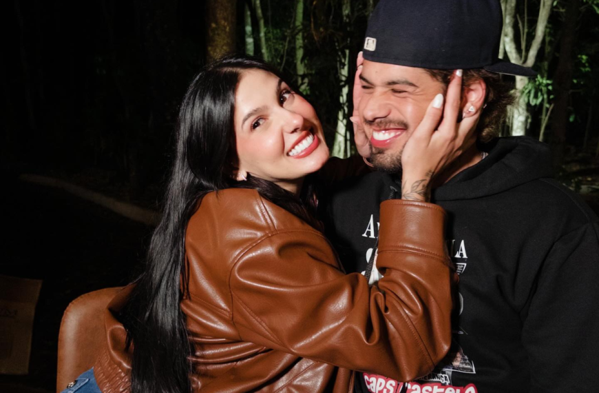 É oficial: Zé Felipe estampa o amor por Ana Castela até no look em novos cliques do casal