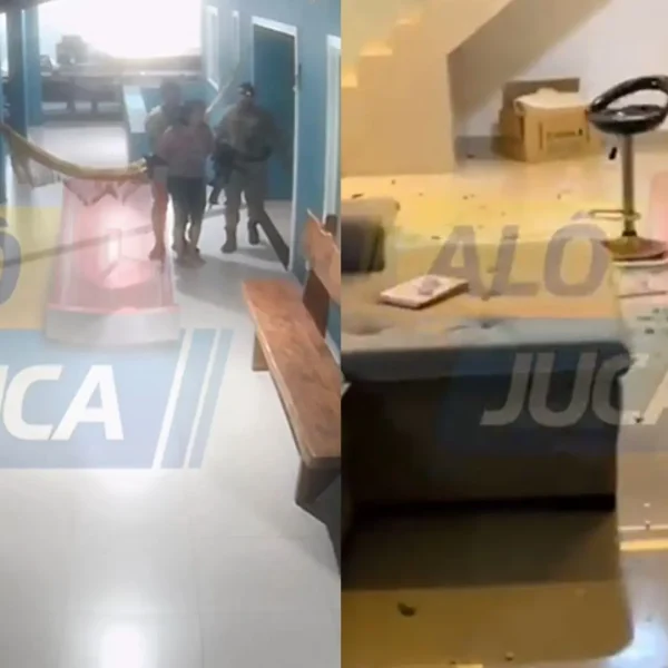 VEJA O VÍDEO: mulher invade casa de ex-companheiro, sobe em telhado e causa prejuízo de mais de R$ 100 mil em Camaçari