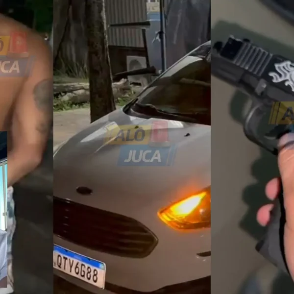 ALANZINHO”: ex-dançarino da New Hit, foragido há 1 ano, é preso em Salvador com carro roubado e simulacro de pistola