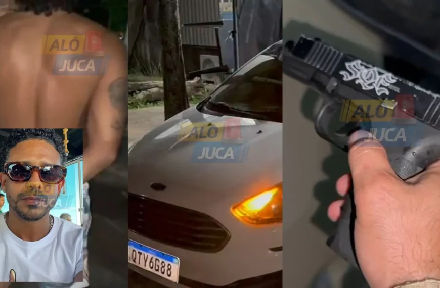 ALANZINHO”: ex-dançarino da New Hit, foragido há 1 ano, é preso em Salvador com carro roubado e simulacro de pistola