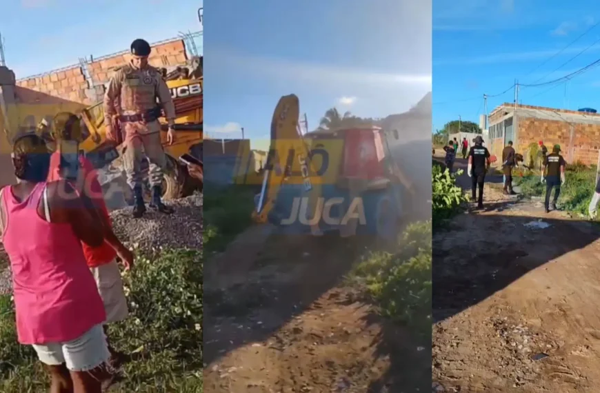 DERRUBARAM TUDO: demolição inesperada de casas revolta moradores em Vila de Abrantes