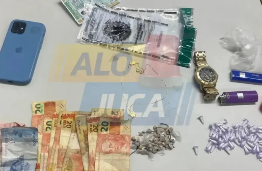 Motociclista é preso em flagrante com drogas no Parque Solar Boa Vista, em Salvador