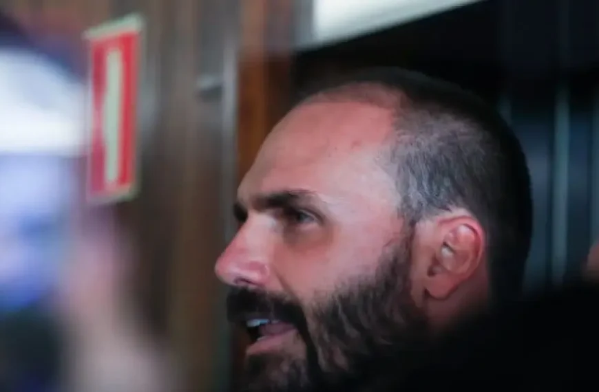 Eduardo Bolsonaro justifica corte de tarifas nos EUA à estratégia de Trump e não à influência do Brasil