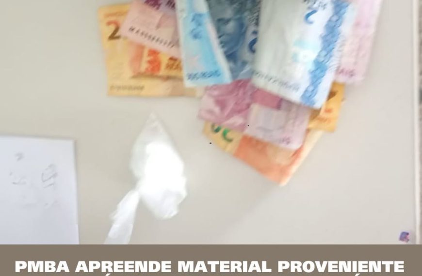 4º BPM apreende drogas durante ação no povoado Floresta, em Araçás