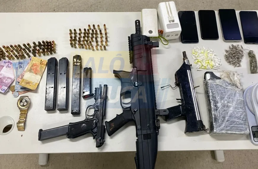 BANDIDO ABATIDO: traficante é morto após reagir a abordagem policial na região da Ceasa; polícia apreende arsenal