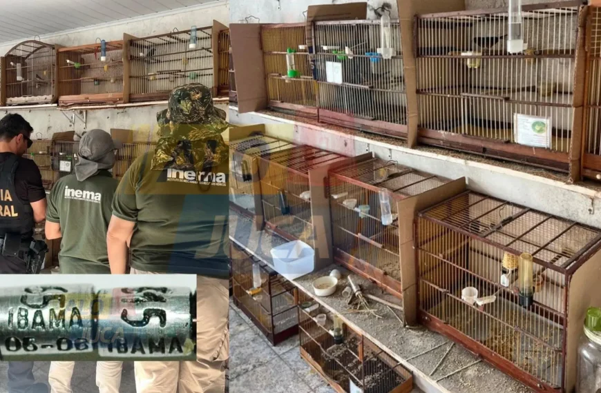ANILHAS ILEGAIS: mais de 30 aves silvestres são resgatadas do tráfico em Salvador; PF investiga comercialização irregular