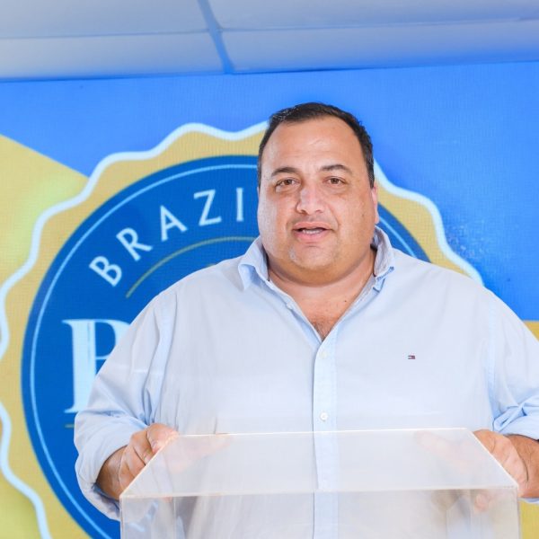 Presidente da Sol Eventos, Develon da Rocha, comemora os resultados do Bahia Beer Festival