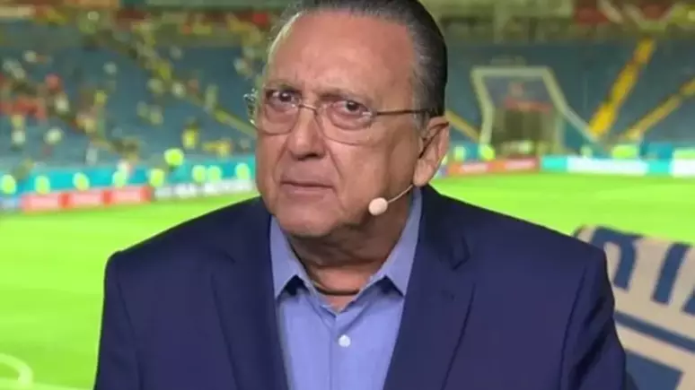 Galvão Bueno recebe alta hospitalar e tranquiliza fãs nas redes sociais