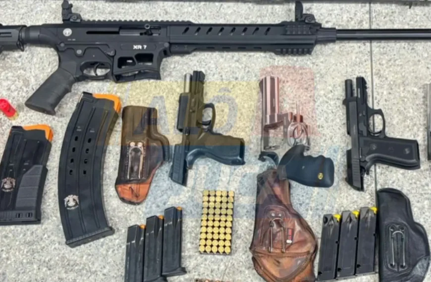 ARMAMENTO PESADO: pistolas, espingarda e revólveres são apreendidos em ação da Rondesp Nordeste em Cansanção