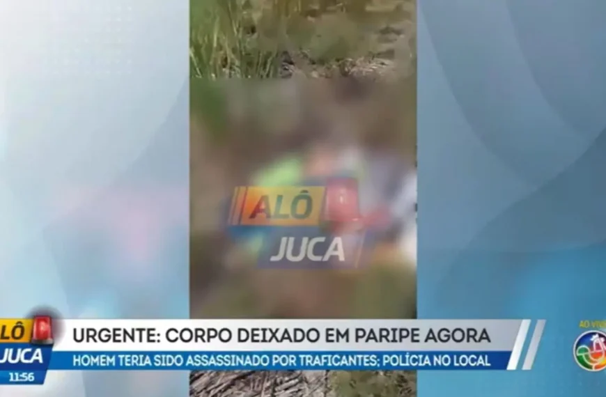 EXECUÇÃO: homem é assassinado e corpo é encontrado próximo a antiga fábrica cimento em Paripe
