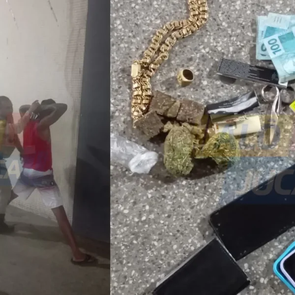 PRESO NA RODOVIÁRIA: traficante é flagrado com maconha e dinheiro pela 48ª CIPM nesta segunda (22)