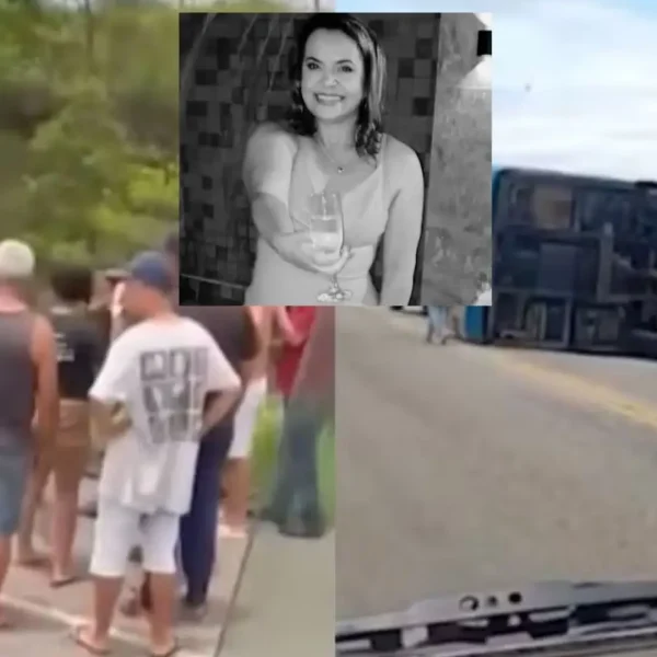 Grave acidente entre ônibus e carro de passeio deixa uma mulher morta e oito pessoas feridas na BA-262