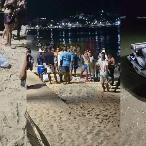 Acidente entre jet ski e embarcação deixa um homem morto e uma mulher gravemente ferida na Ribeira