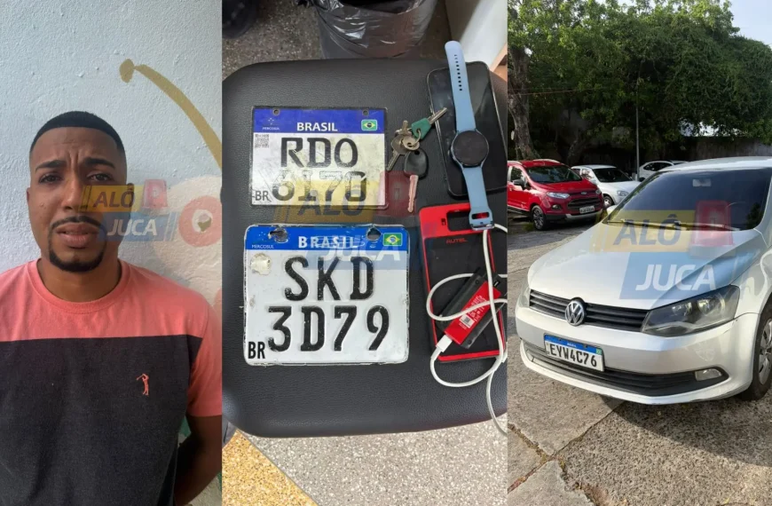 TENTOU SUBORNAR: homem com 17 inquéritos é preso pelo Batalhão Apolo em Itapuã com equipamento usado em furto de veículos
