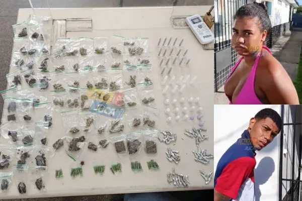 NO AMOR E NO CRIME: casal é preso por tráfico de drogas após denúncia de moradores em Candeias