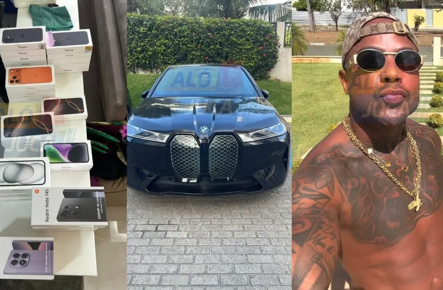 A CASA CAIU: PF invade residência de JR Rifas e apreende carros de luxo, perfumes, diversos celulares e outros eletrônicos