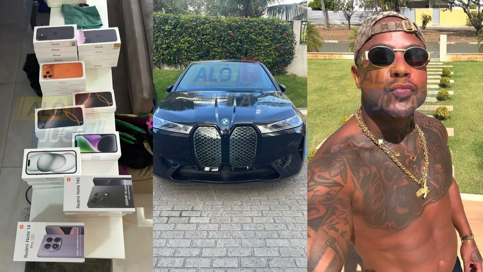 A CASA CAIU: PF invade residência de JR Rifas e apreende carros de luxo, perfumes, diversos celulares e outros eletrônicos