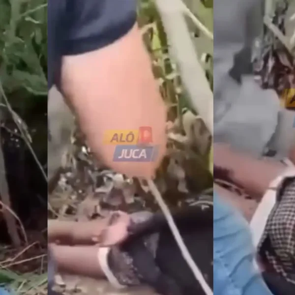 AMARRADA NA MATA: jovem de 26 anos gritava por socorro quando foi encontrada por populares; veja o vídeo