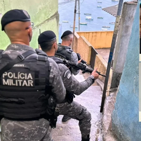 PM invade Gamboa e tenta localizar líderes de facção escondidos na comunidade