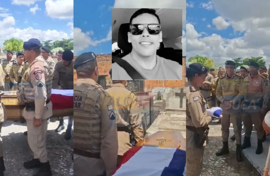 ÚLTIMO ADEUS: Soldado da PM morto em serviço é sepultado sob forte comoção em Alagoinhas