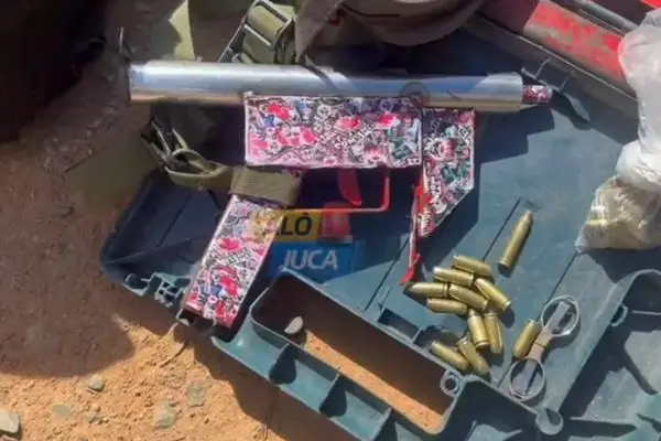 PM EM AÇÃO: tiroteio em Paripe termina com apreensão de metralhadora e munições
