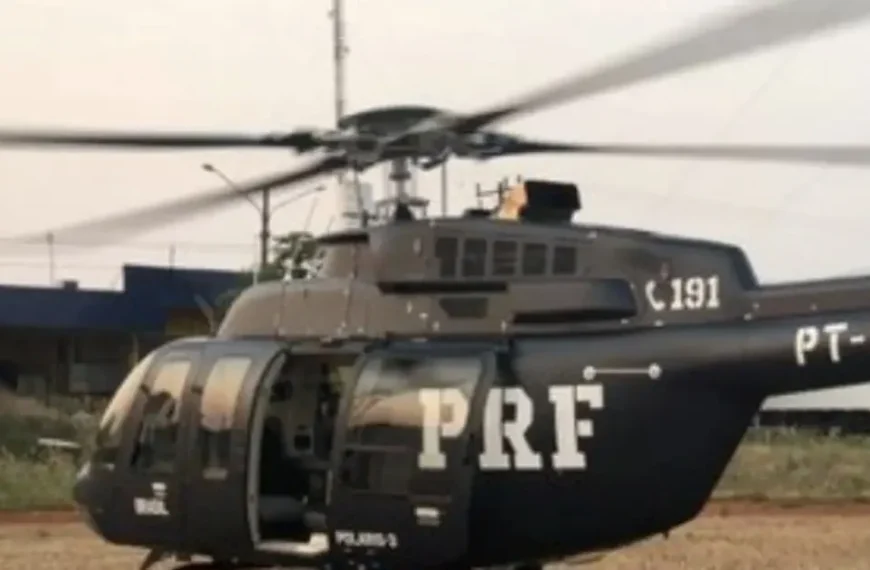 PRF prevê gastar R$ 123,1 milhões em manutenção e apoio operacional com parte da frota de helicópteros fora de serviço