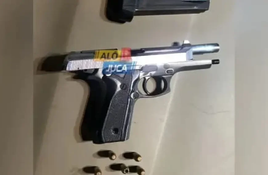 PM apreende arma de fogo durante confronto com suspeitos de tráficos em Pernambués