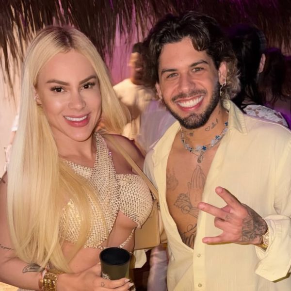 Saiba quem é a loira que aparece curtindo festa com Zé Felipe pós-Réveillon
