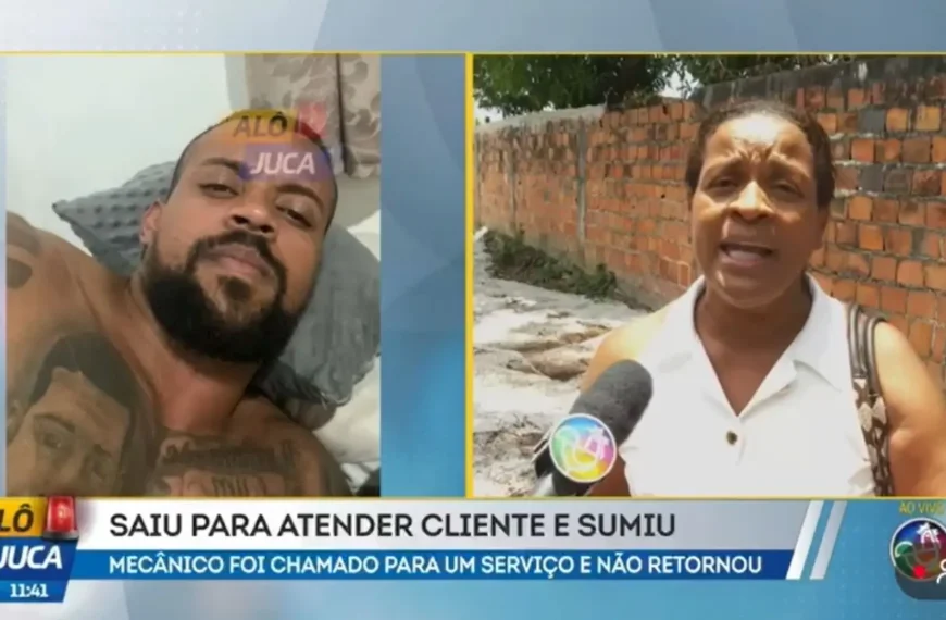 CADÊ MATHEUS? Família busca por mecânico desaparecido após emboscada em Camaçari